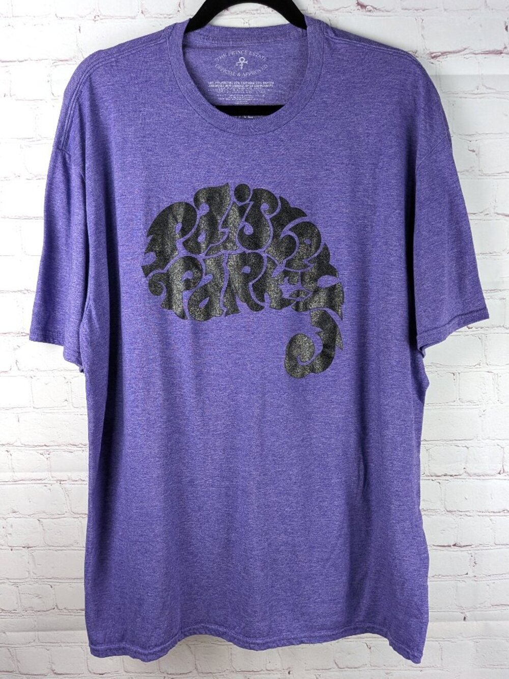 Prince Paisley Park Purple Graphic Tee 2XL
